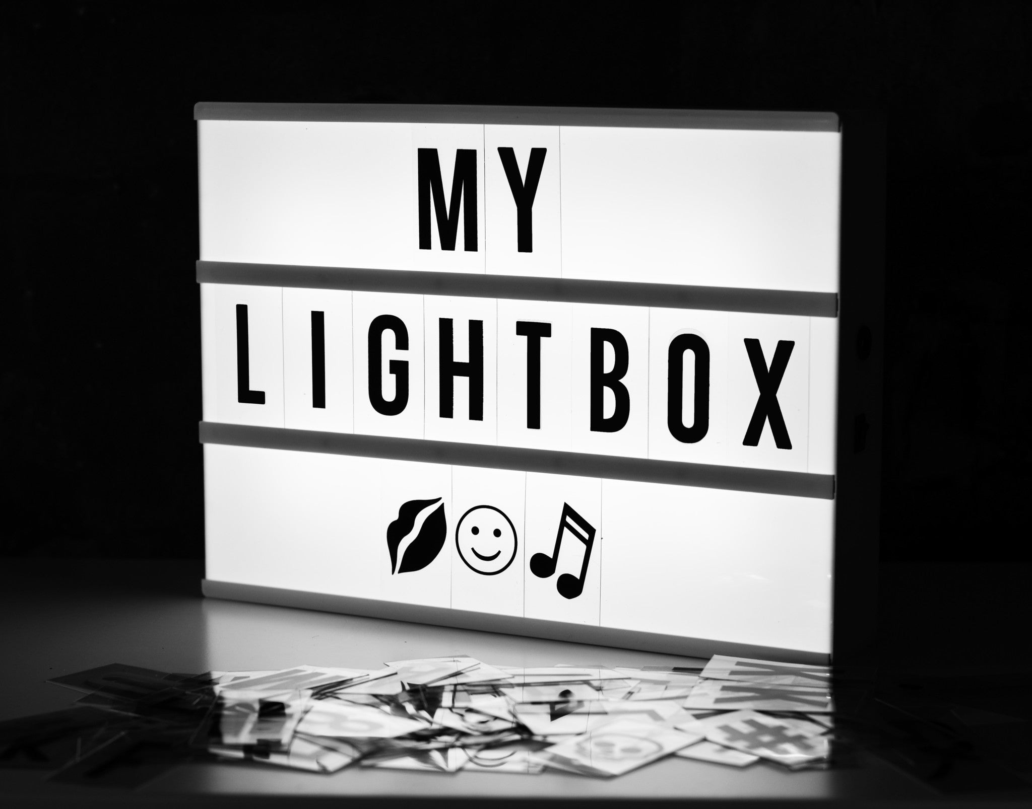 A4 Light Box, Black and White - LAST FEW REMAINING
