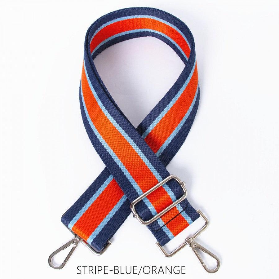 Bag Strap - Stripe Blue/Orange