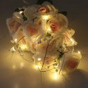 Micro Fairy Lights On Silver Wire, Battery Operated