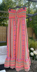 Aztec Bandeau/Halterneck Dress - Various Colours
