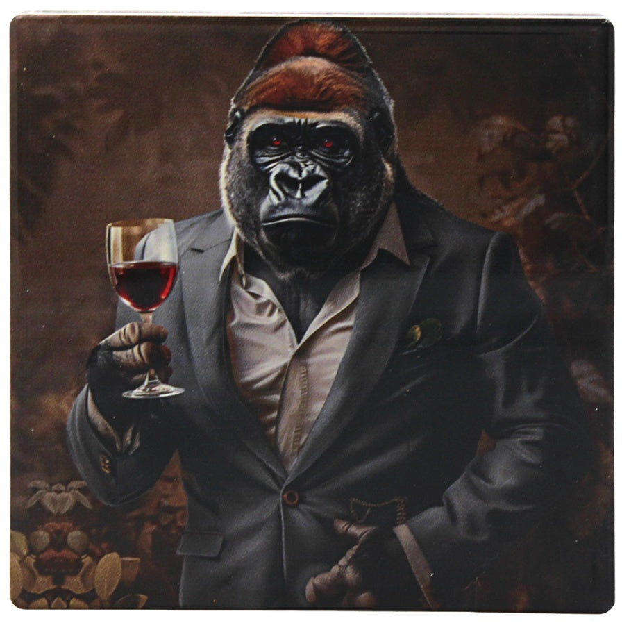 Wine Kong-Oisseur Coaster