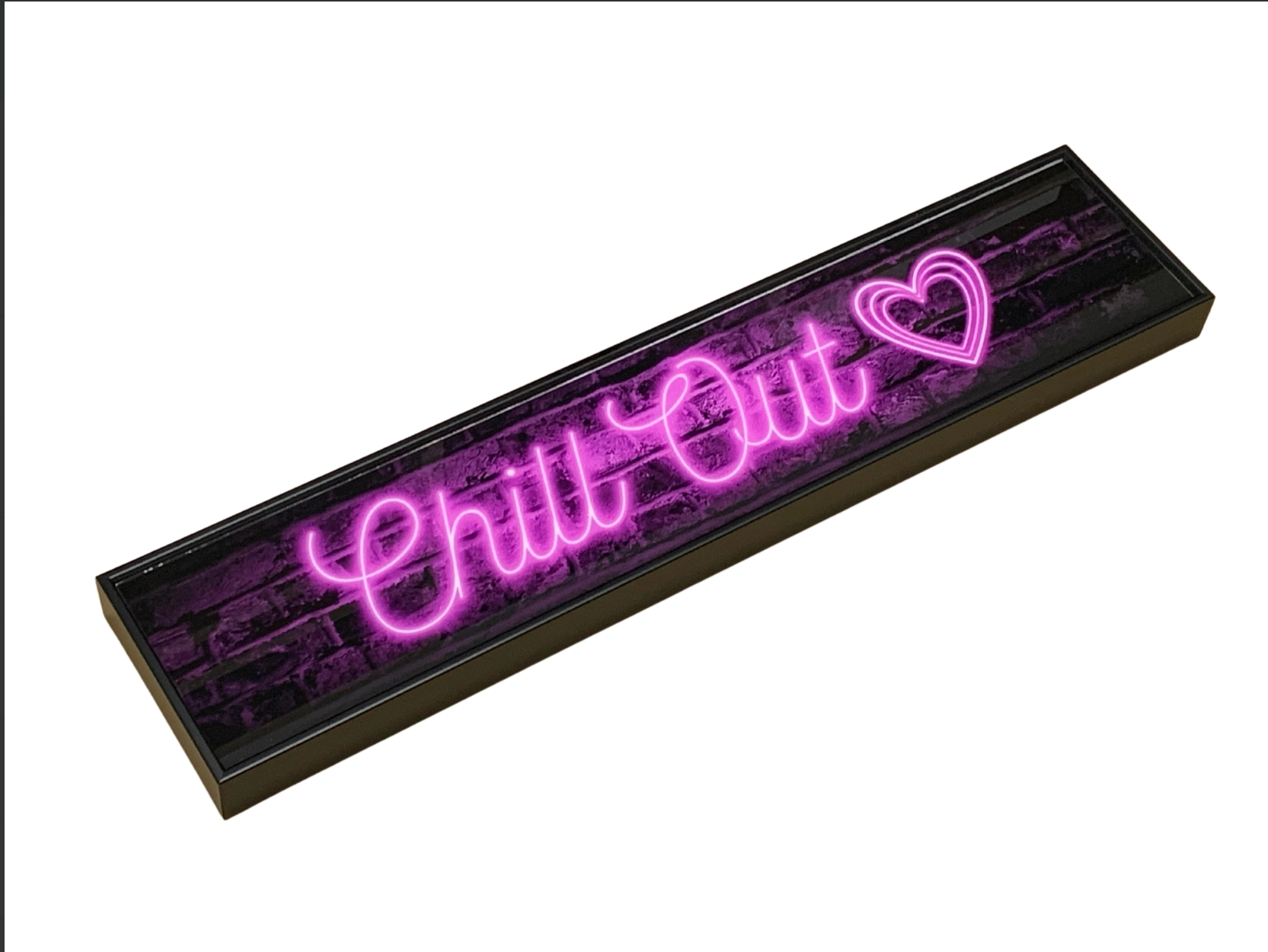 Glass Chill Out Neon Sign