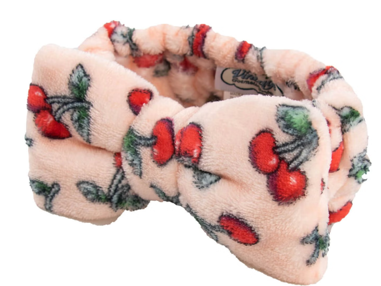 Vintage Cherry Make Up Head Band