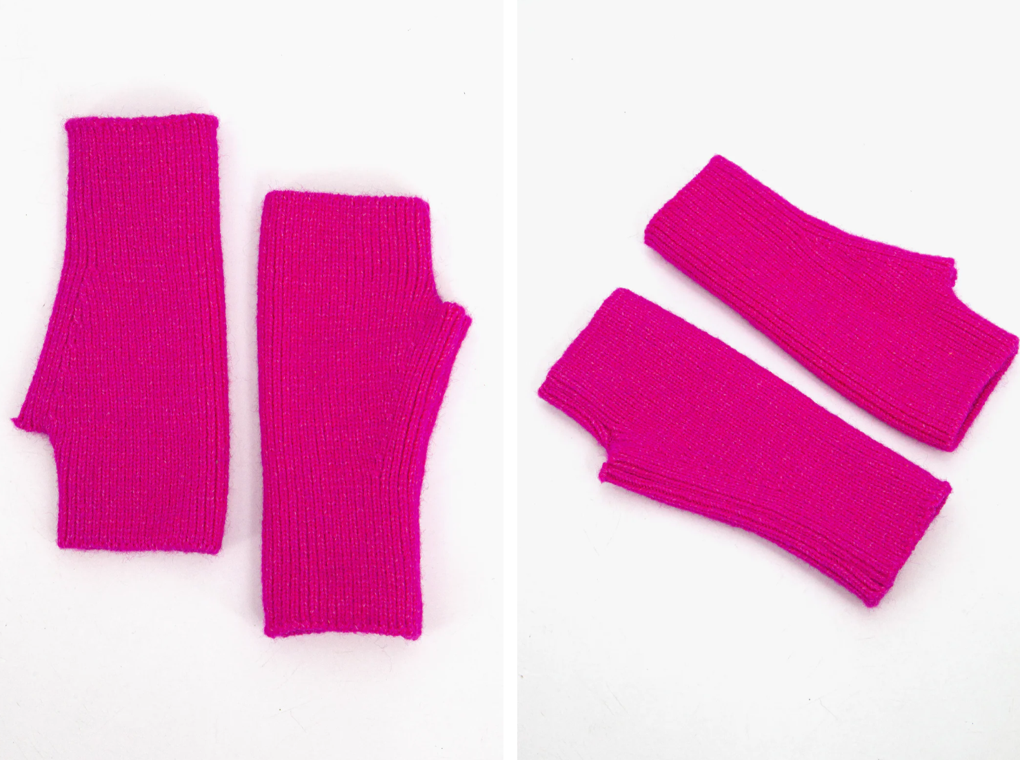 Fingerless Gloves/Wrist Warmer  - Hot Pink