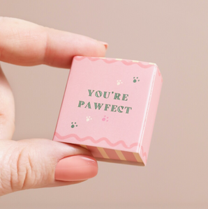 Ceramic Matchbox Token - Dog