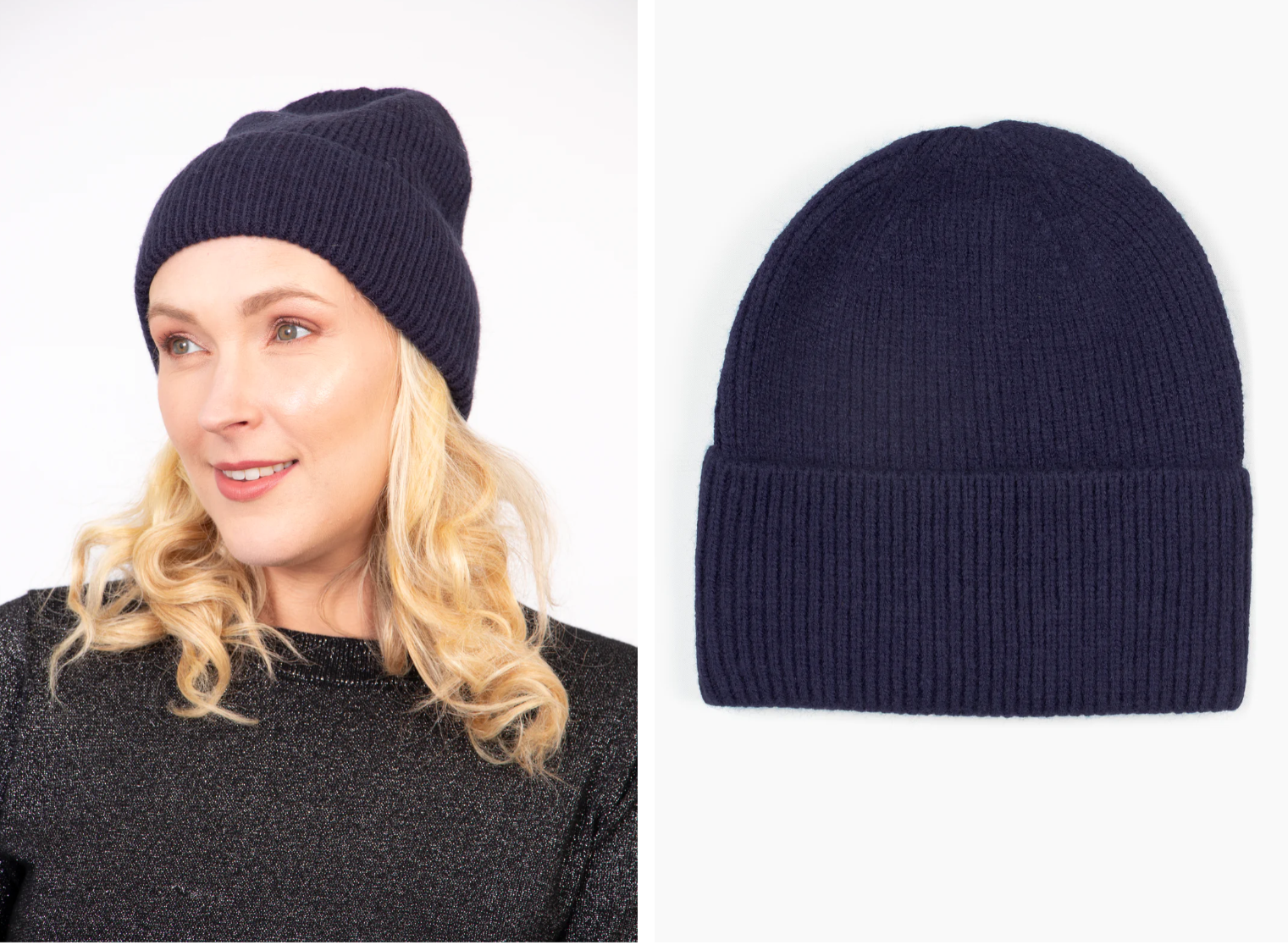Beanie Hat - Navy