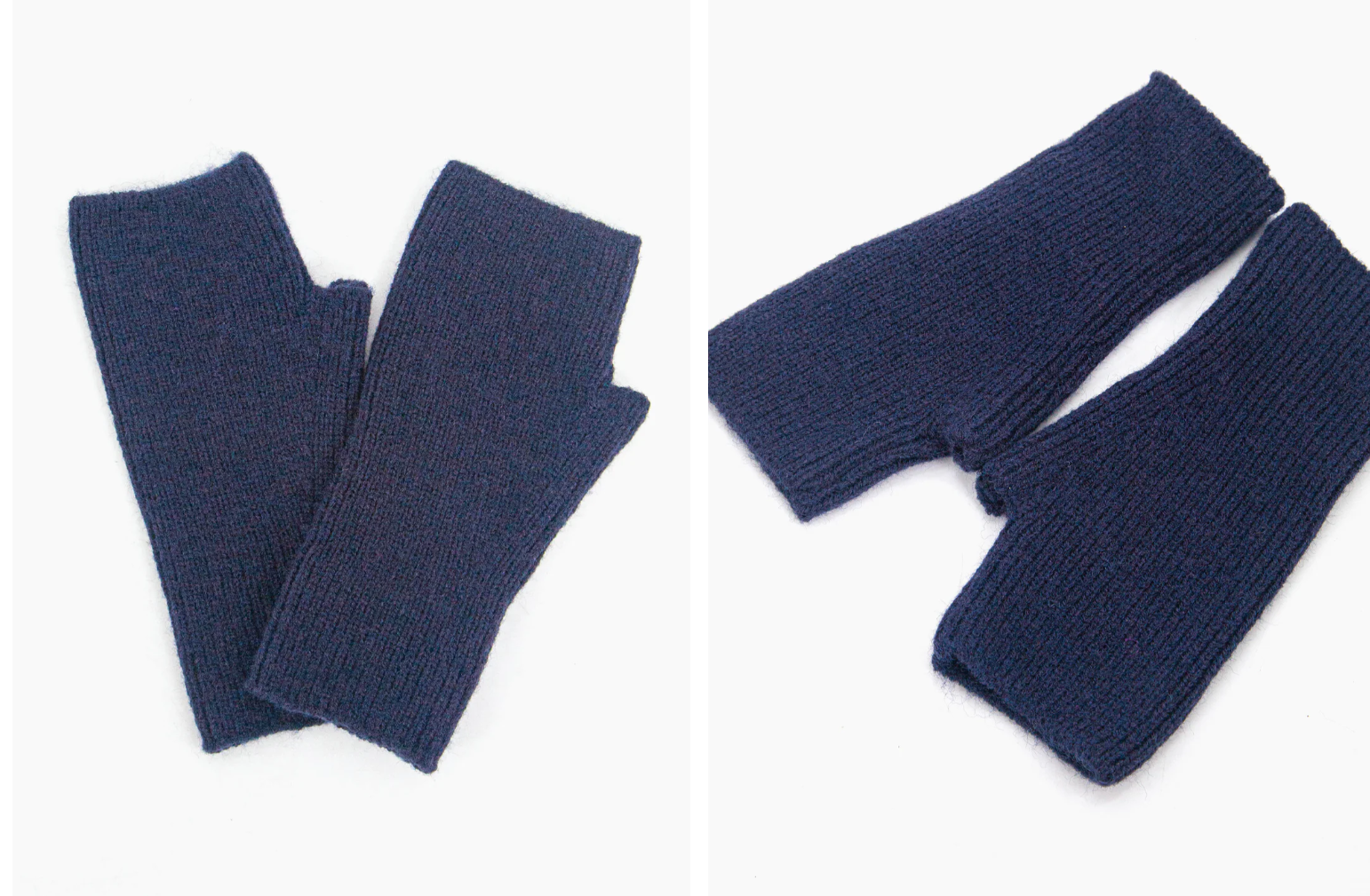 Fingerless Gloves/Wrist Warmer  - Navy