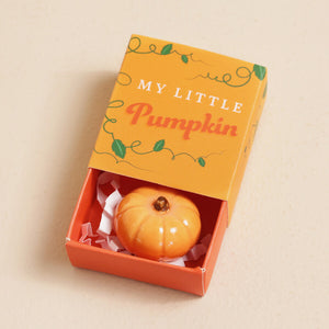 Ceramic Matchbox Token - Pumpkin