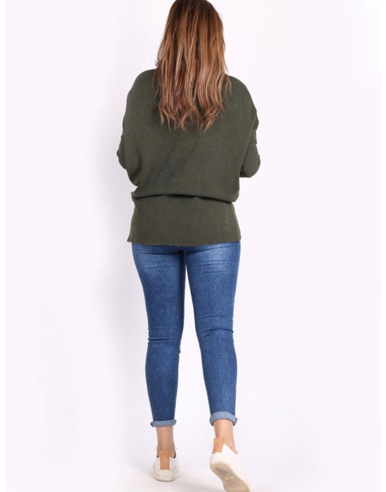 V Neck Star Jumper
