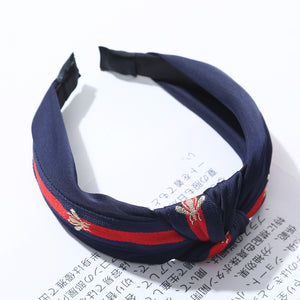 Bee Headband - Navy