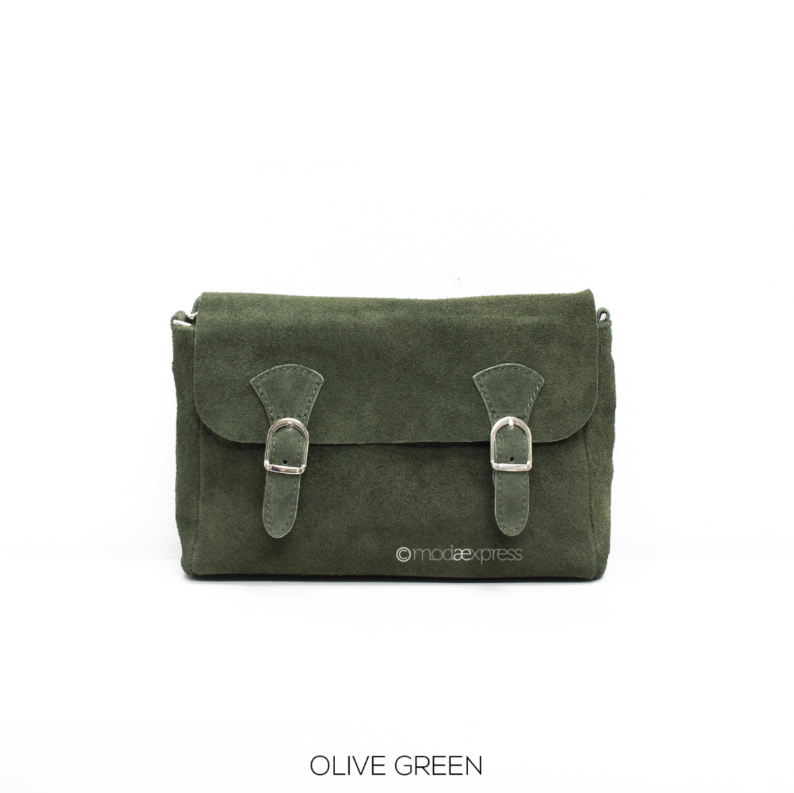 Suede Leather Satchel
