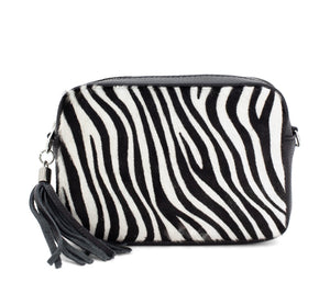 Leather Crossbody Bag With Detachable Strap