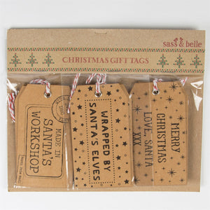 Santa's Workshop Gift Tags