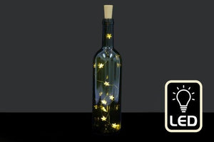 Star LED Bottle Lights, Battery Operated