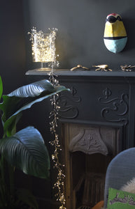 Crystal Cluster Fairy Lights, Battery Operated