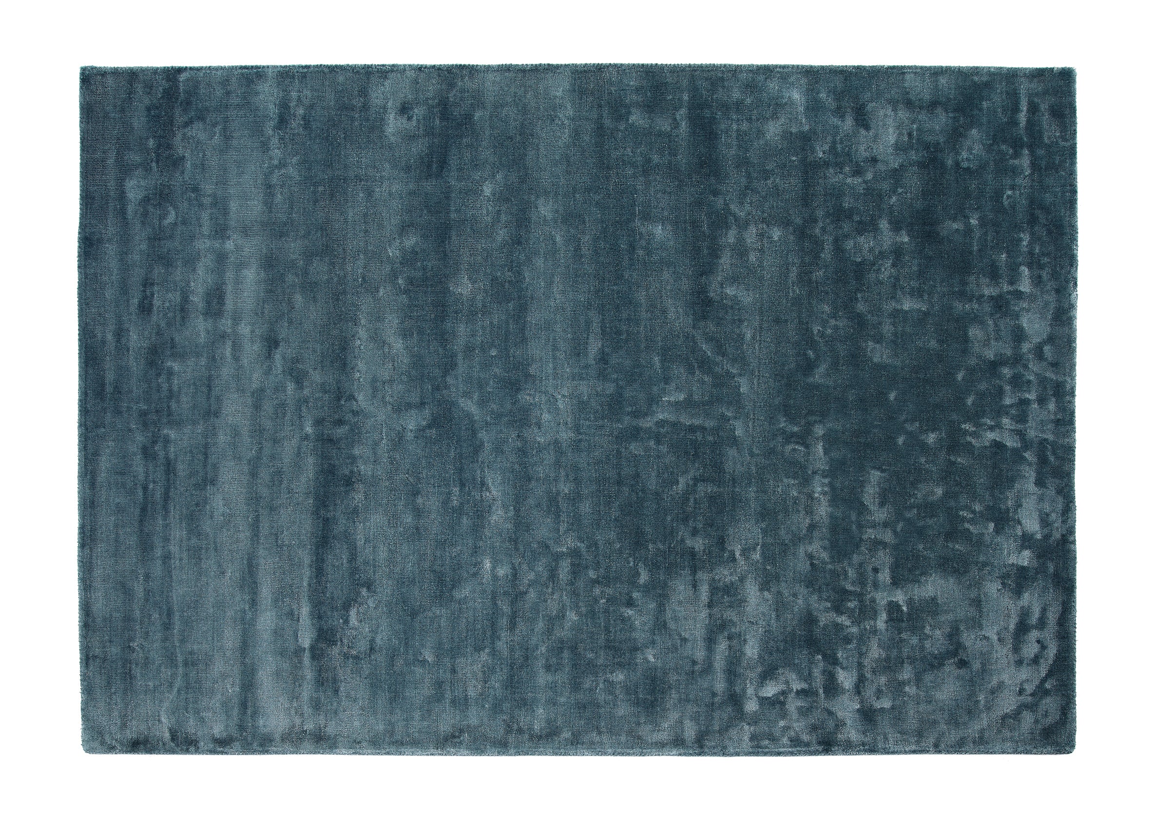 Modern teal rug