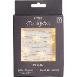 Star LED Lights, Battery Operated