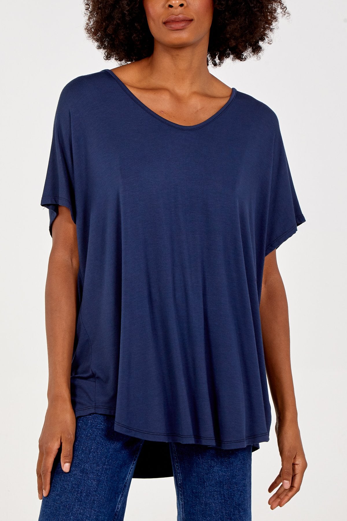 Oversized Plain T Shirt
