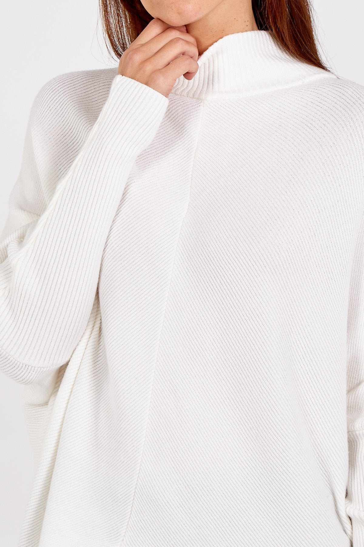 Turtle Neck Jumper - Cream