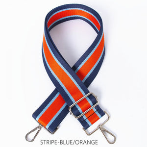 Bag Strap - Stripe Blue/Orange