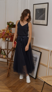 Tulle Maxi Skirt