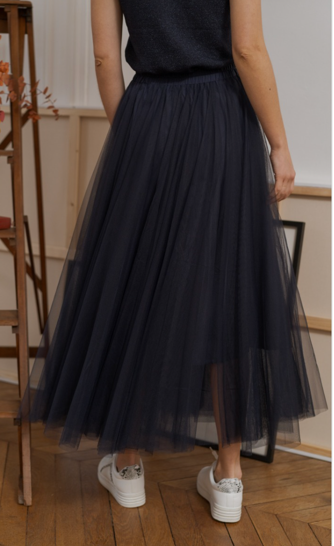 Tulle Maxi Skirt