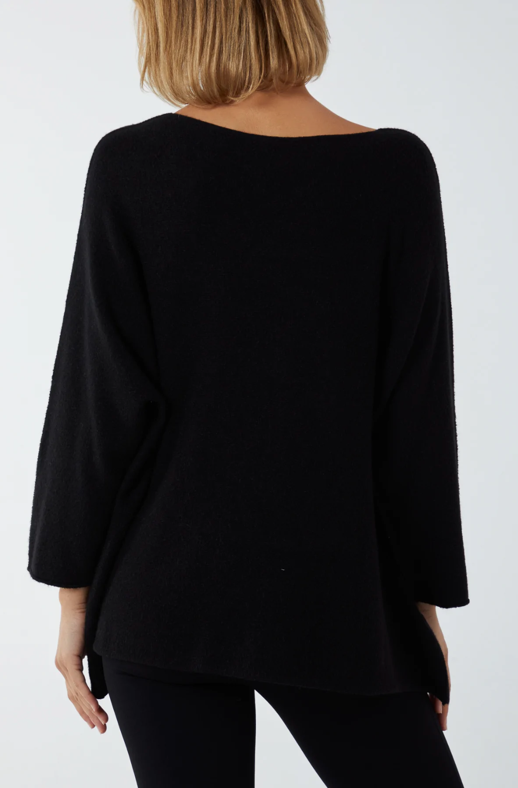 V Neck Soft Knit Oversized Jumper