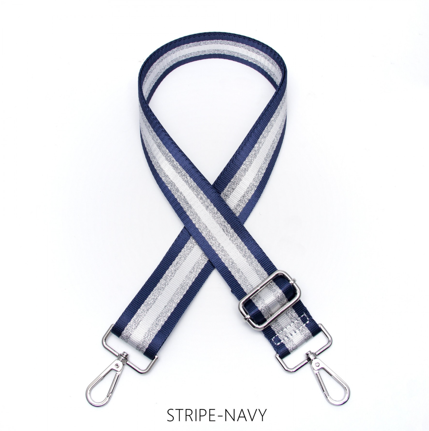 Bag Strap - Stripe Navy