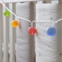 Multicolour Marble Effect Fairy Lights, Battery Operated