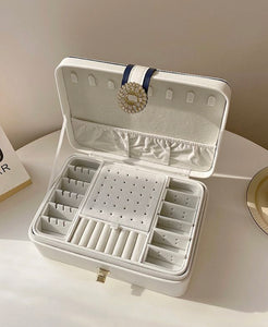 Large Double Layer Jewellery Box