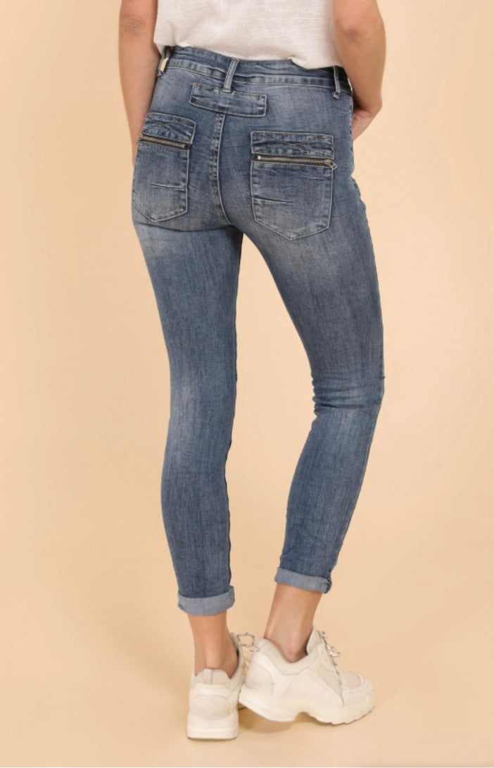 Melly & Co Jeans - Denim Blue