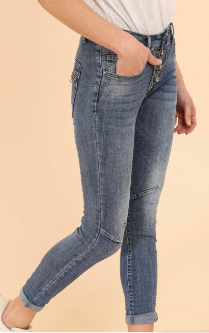 Melly & Co Jeans - Denim Blue