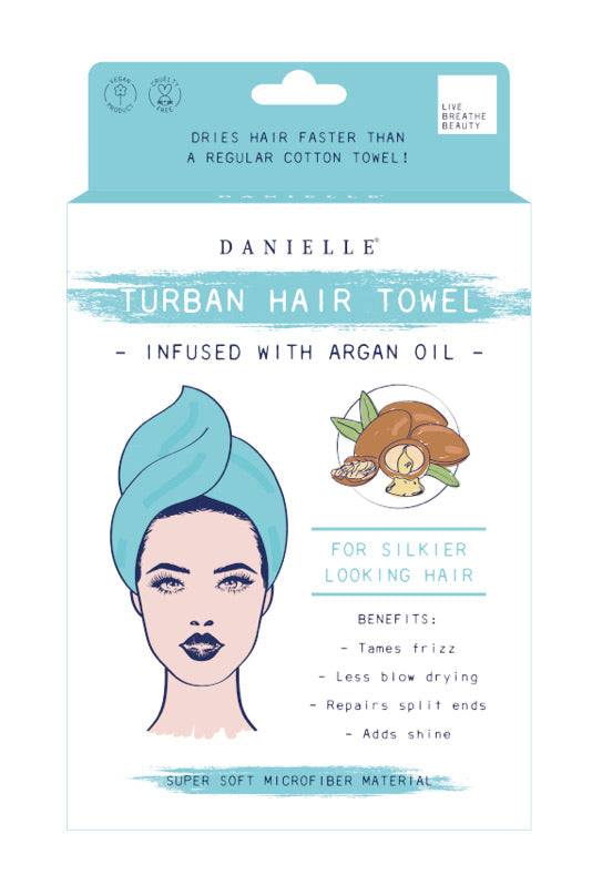 Argan Oil Infused Hair Turban