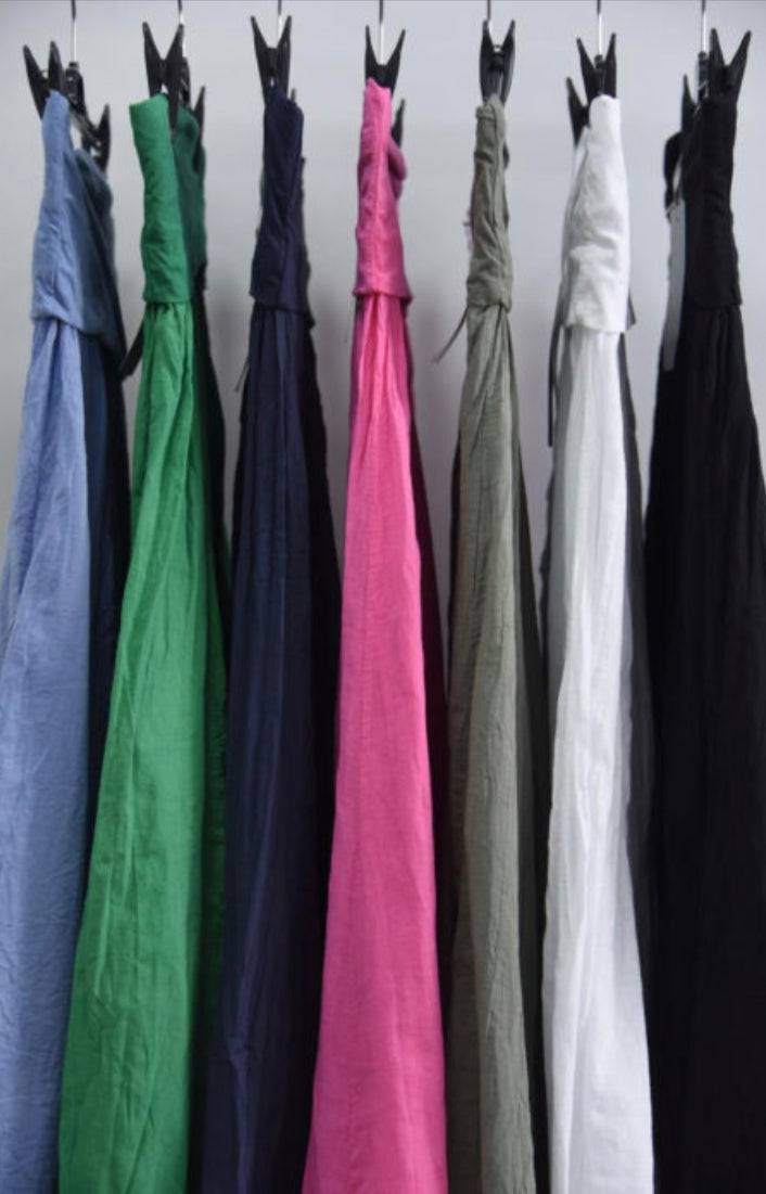 Cotton Midi Skirt - Various Colours