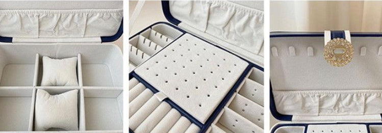 Large Double Layer Jewellery Box