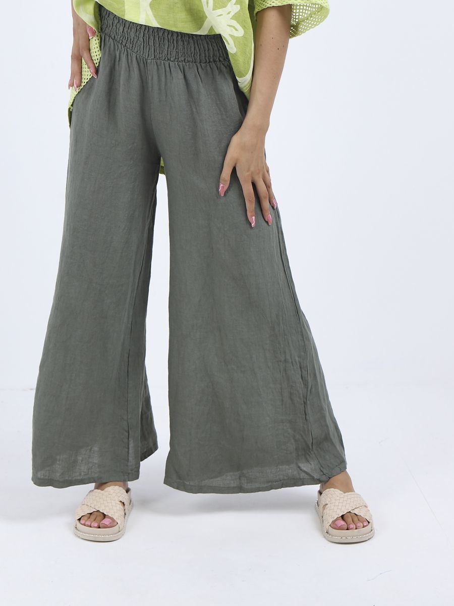 Wide palazzo shop pants