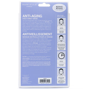 Retinol Anti-Aging Face Mask - 5 In Pack