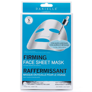 Firming Collagen and Retinol Face Mask - 5 In Pack